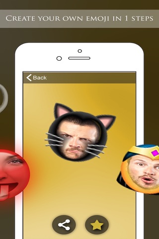 Emoji My Face - Best Smiley Faces Maker For Instagram screenshot 2