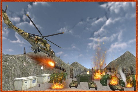 Stealth Helicopter Gunship War – Modern air counter strike navy fighter game screenshot 2