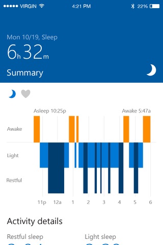 Microsoft Band screenshot 3