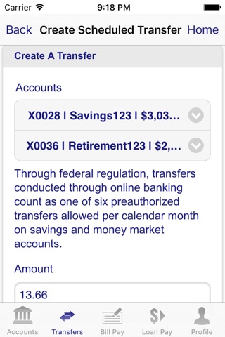 Argentine Federal Savings screenshot 4