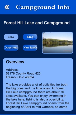 Ohio Campgrounds and RV Parks screenshot 3