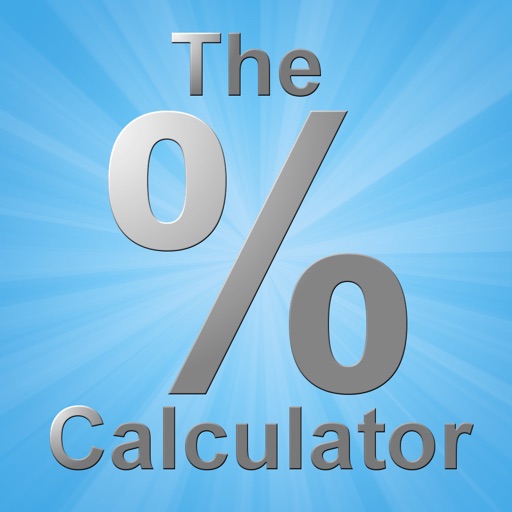 The Percentage Calculator (Discount Calculator) iOS App