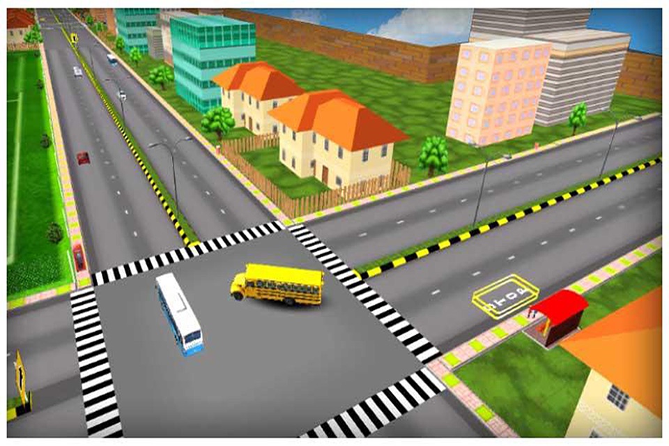 School Bus Drive Test screenshot 3