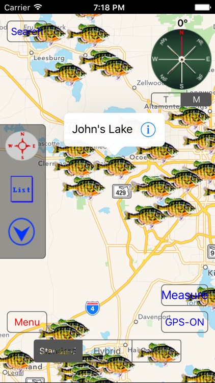 Florida: Fishing Lakes