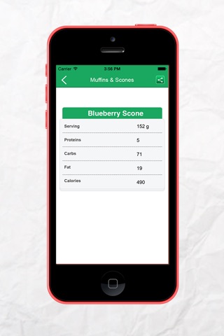 Nutrition Calculator for Starbucks screenshot 4