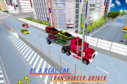 Heavy Transporter Truck: Sports Cars - náhled