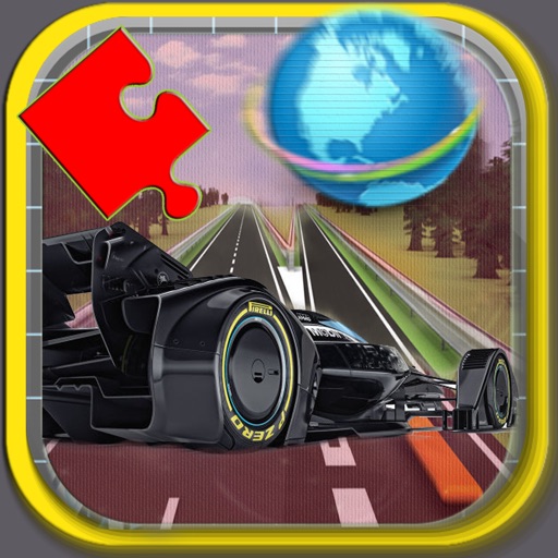 Race Car Puzzle iOS App