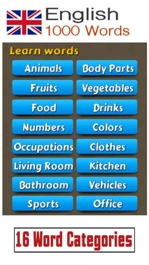 Learn English 1000 Words with Pictures & Sounds(圖1)-速報App