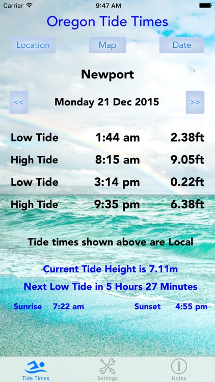 Oregon Tide Times screenshot-4
