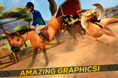 Horse Derby Riding Champions Free - Horses Simulator Racing Game screenshot 3