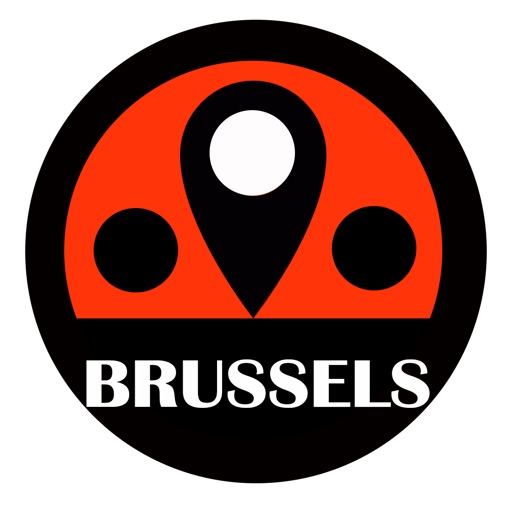 Brussels travel guide with offline map and stib mivb metro transit by BeetleTrip icon
