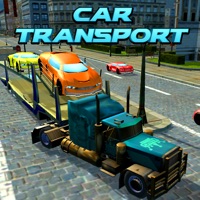 Car Transport Trailer Truck 4D pc