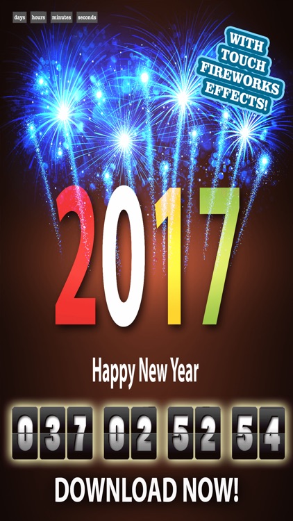 Happy New Year Eve Countdown Clock Timer Free