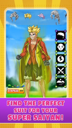 create your own super saiyan dbz battle of gods dragon ball z