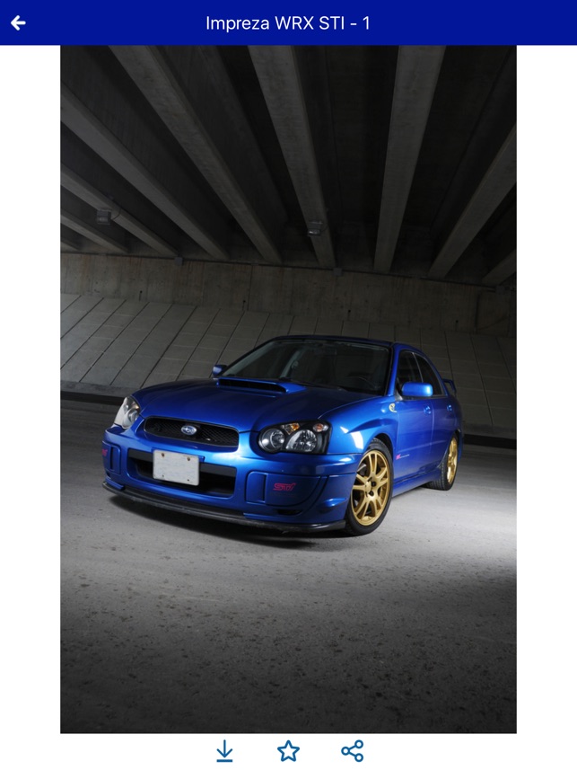 Hd Car Wallpapers Subaru Impreza Wrx Sti Edition On The App Store