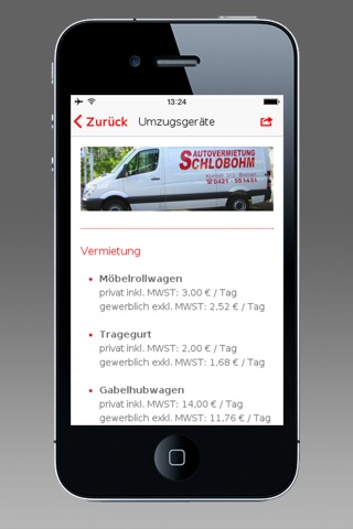 Autovermietung Schlobohm screenshot 2