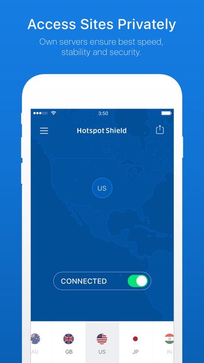 عملاق فتح المواقع المحجوبة Hotspot Shield VPN