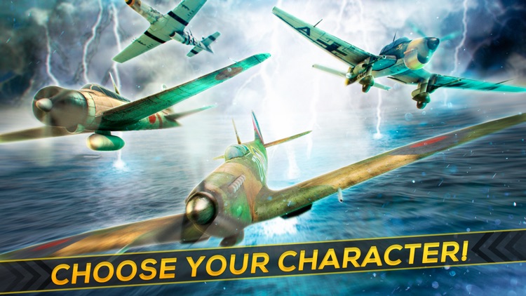 Aces of The Iron Battle: Storm Gamblers In Sky - Free WW2 Planes Game screenshot-3