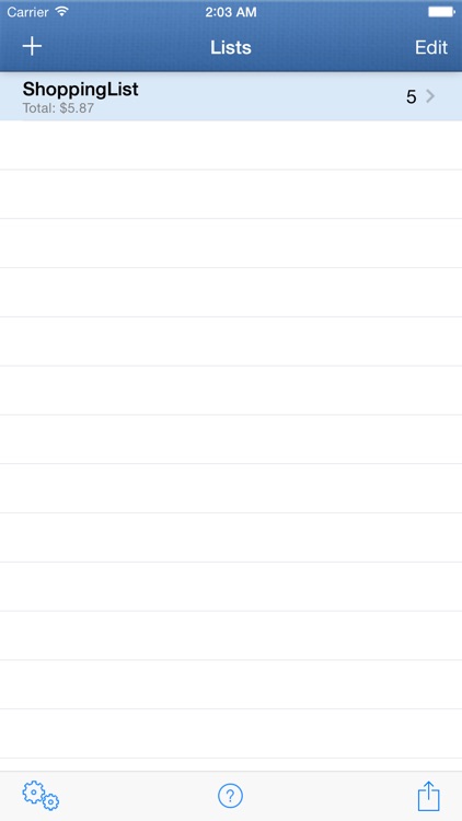 ShoppingList screenshot-3