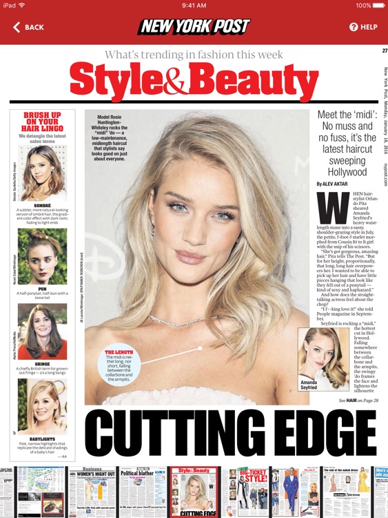 New York Post iPad Edition screenshot-3