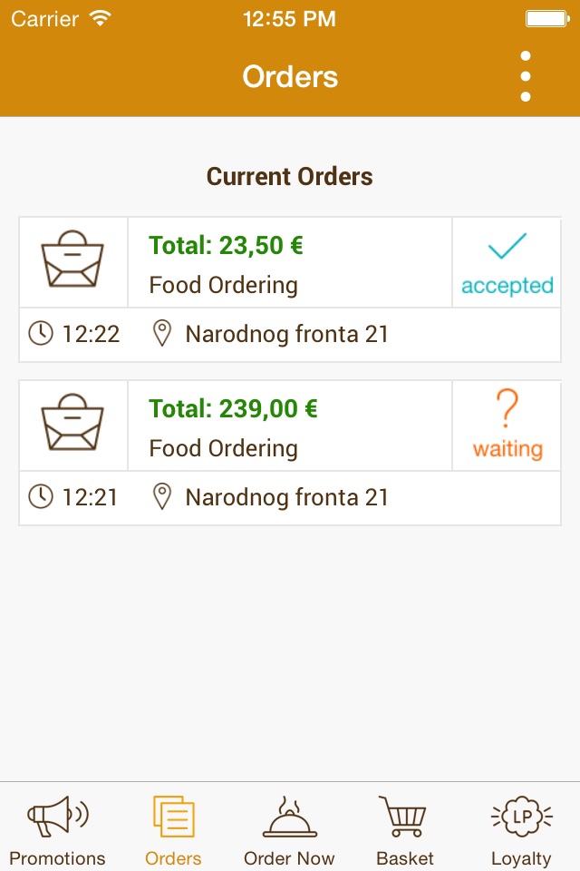Food Ordering screenshot 2