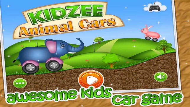 Kidzee - Animal Cars Racing Game for Kid