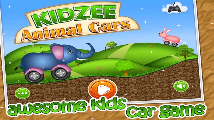 Kidzee - Animal Cars Racing Game for Kids