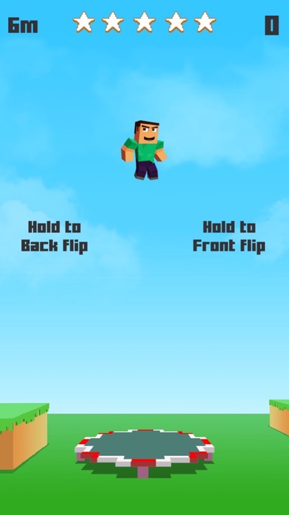 Backflip Trampoline Craft Madness: Hop Hop Hop Man Jump