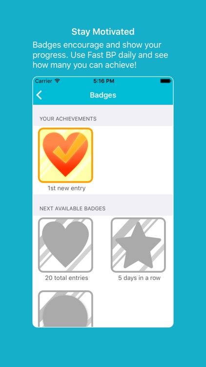 Fast BP - Blood Pressure Log & Tracker screenshot-3