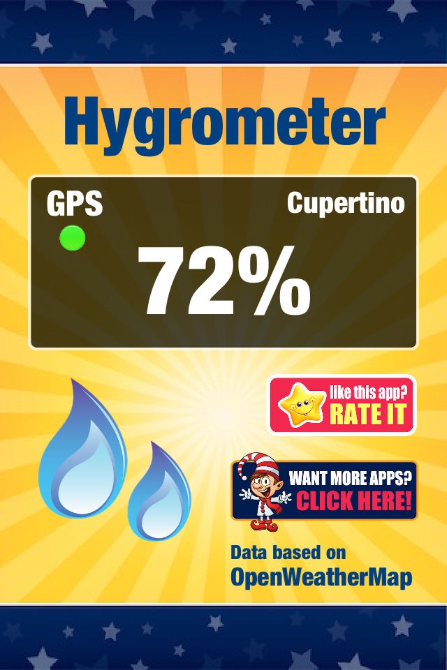 Hygrometer Free - Relative Humidity Measure / Moisture Meter screenshot 2