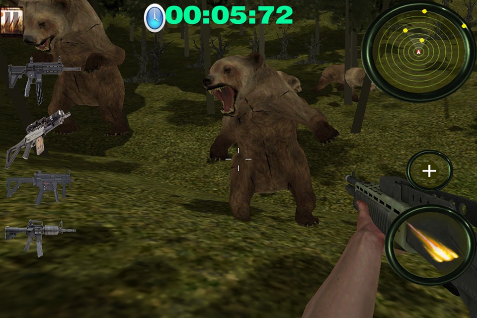 Bear Hunting Shooting Rampage HD screenshot 3