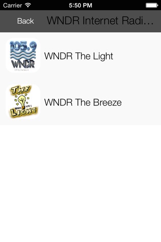 WNDR Internet Radio Stations screenshot 4