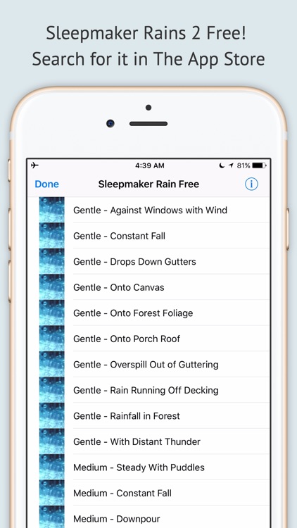 Sleepmaker Rain Free screenshot-3