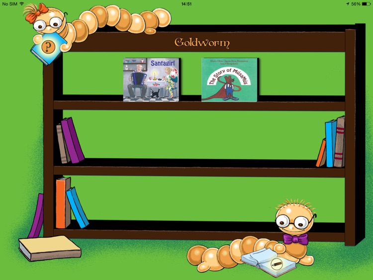 Goldworm; The interactive book reader