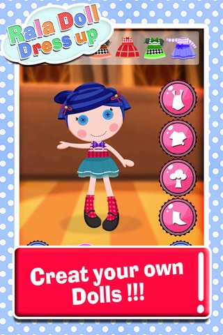 Dress-Up Rala LaLa-Loopsy Version : Cute girls doll.s mini dress anime make-up Games screenshot 4