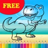 Baby Dinosaur Coloring For Kids and Kindergartens Free : Learn How to Paint and Drawing