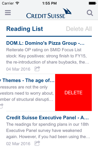 PLUS Reader by Credit Suisse screenshot 3