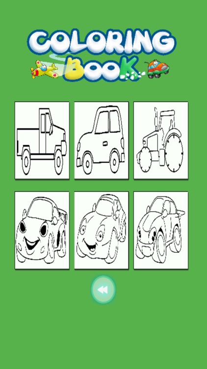 Kids Coloring Book - Cute Small Car Aichi