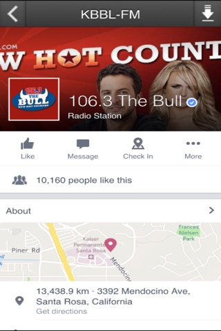 KBBL-FM (The Bull) screenshot 2