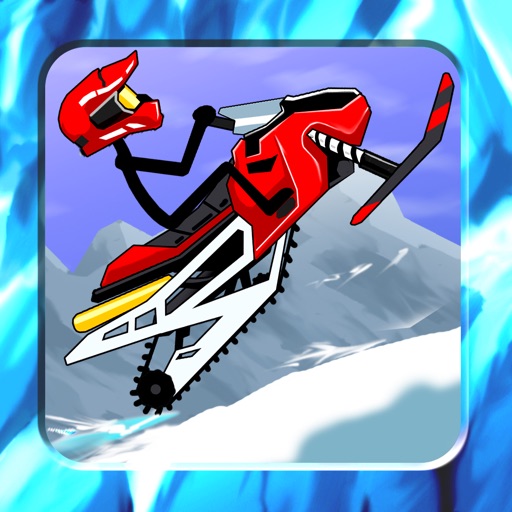 Arctic Snowmobile Racing PRO - Full Stickman Stunt Man Version icon