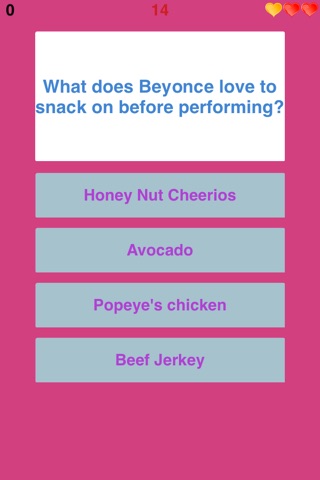 Trivia for Beyonce - Super Fan Quiz for Beyonce Trivia - Collector's Edition screenshot 4