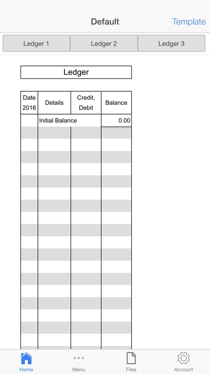 Finance Ledger