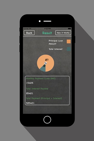 EMI Calculator - For Loan screenshot 2