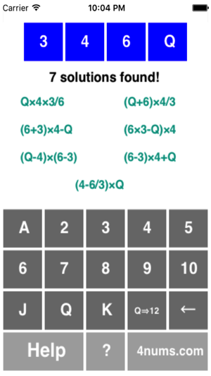 4 Numbers solver(圖2)-速報App