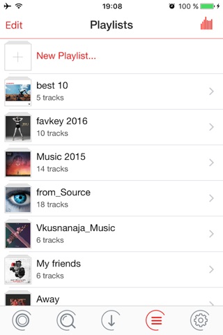 Next Music - Mp3 Player and Playlist Manager for Cloud: Dropbox and Google Drive screenshot 2