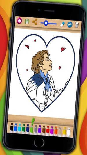 Cinderella Coloring book & Paint classic fairy tales for kid(圖4)-速報App