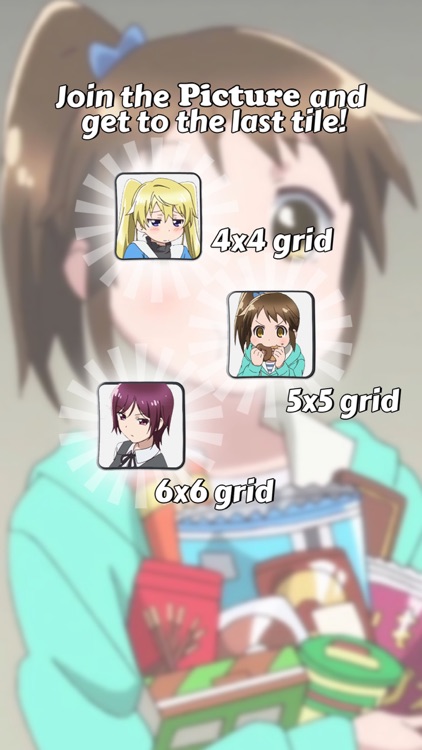 2048 PUZZLE " Mangirl! " Edition Anime Logic Game Character.s