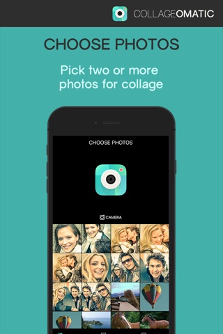 CollageOmatic - the best, easiest, fastest collage making layout app. Free. screenshot 3