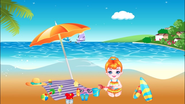 Baby Beach Friends free makeover HD games(圖3)-速報App