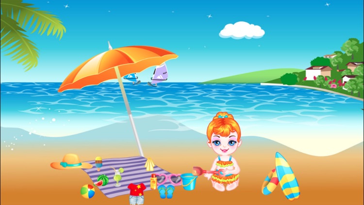 Baby Beach Friends free makeover HD games